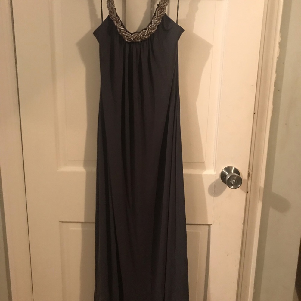 Spense sheath Pearl collar cocktail dress